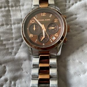 Michael Kors Two Tone Chronograph Women’s Watch